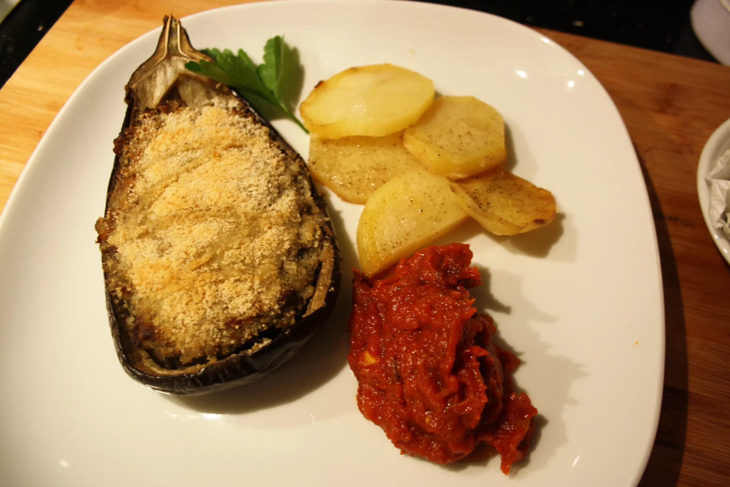 Albergínies farcides