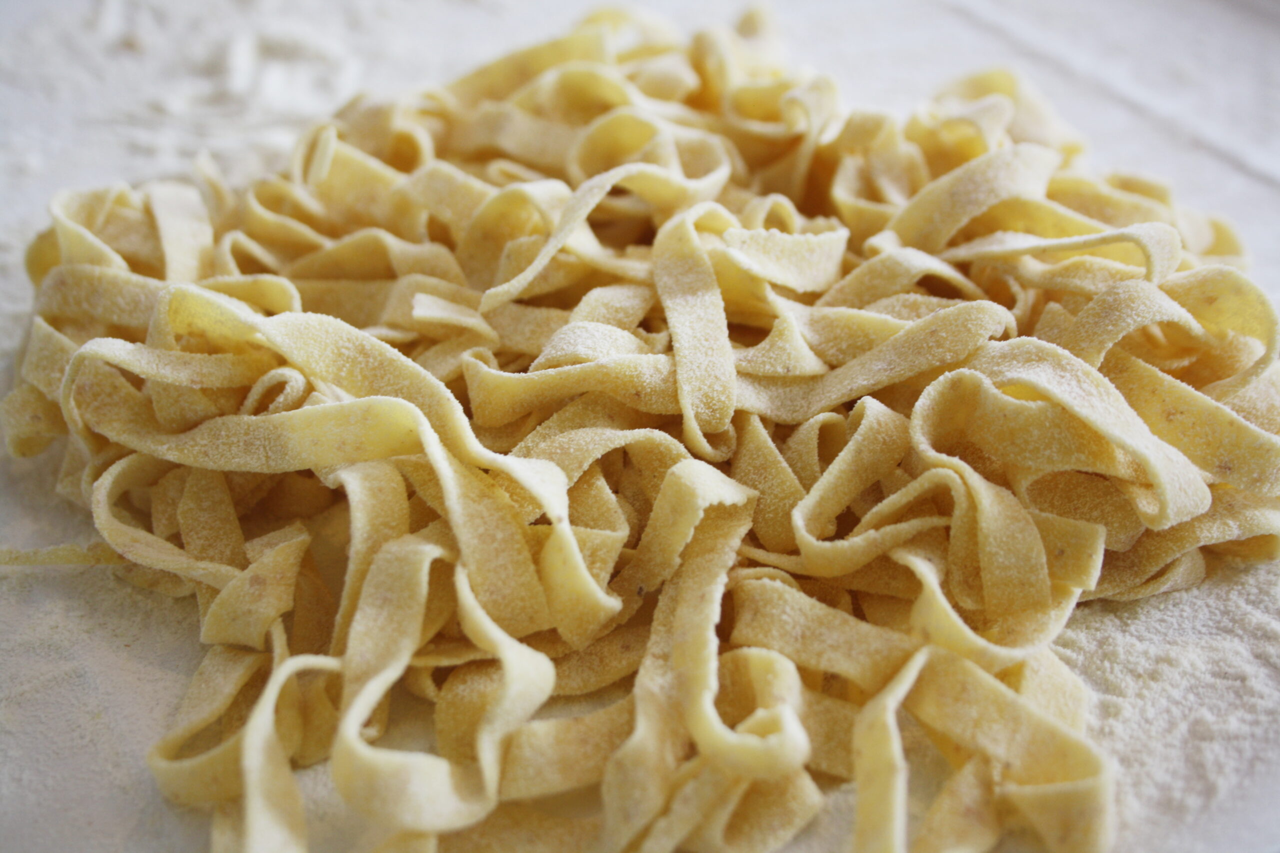 Pasta fresca amb ou